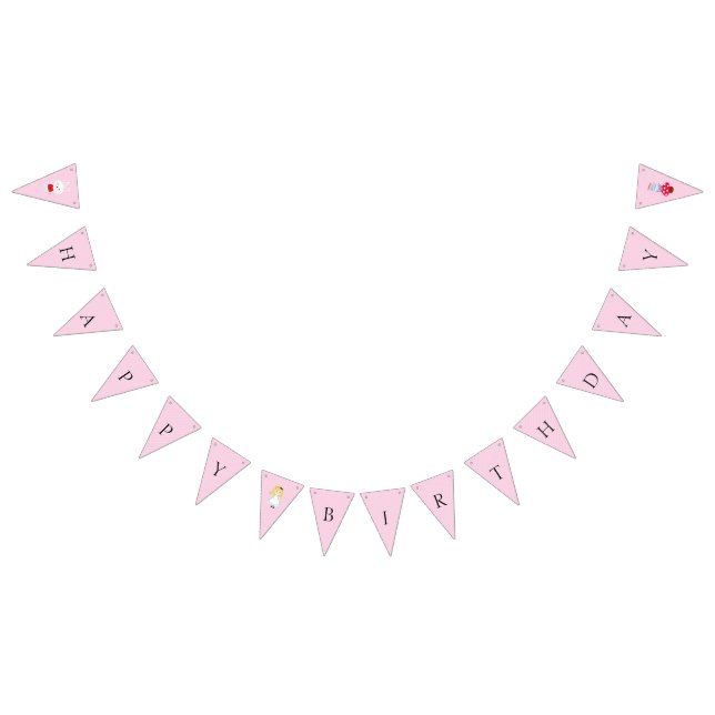 Alice und ihr Tea-Party Wimpelkette (Alle)