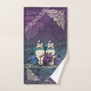 Alice- und Märchenland-Handtuch Tweedledee Handtuch