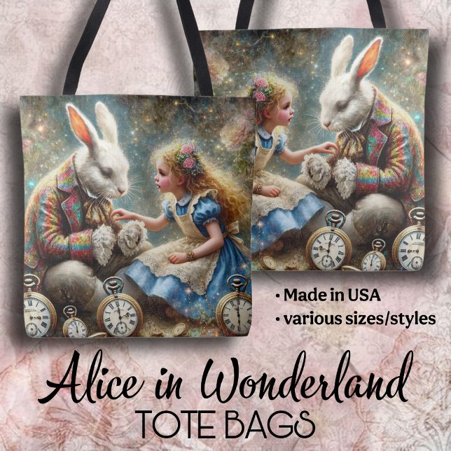 Alice und Rabbit Wonderland Fantasy Art (Von Creator hochgeladen)