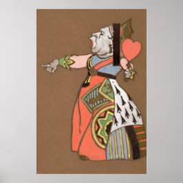 Alice und Wonderland Forest Character Painting-12 Poster