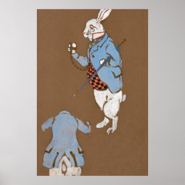 Alice und Wonderland Forest Character Painting-2 Poster