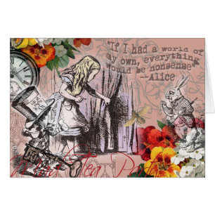 Alice Unsinn Vorhang Wunderland Klassiker