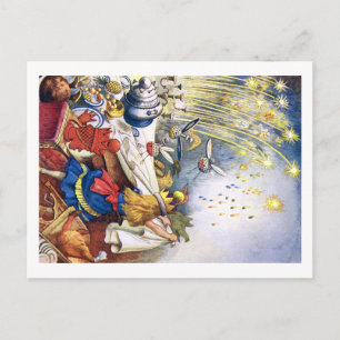 ALICE VERLIERT SIE COOL IN WONDERLAND POSTKARTE