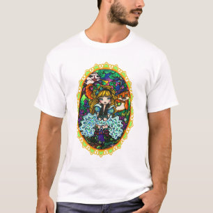 "Alice verlor" Alice im Wunderland-Cheshire-Katze T-Shirt