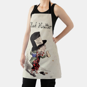 Alice - Verrückte Hatter Tee-Party 1865 Schürze