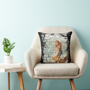 Alice Walrus Tea Cup Sechzigste Geburtstagsfeier Kissen