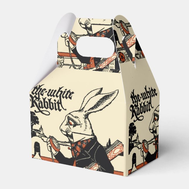 Alice White Rabbit Classic Wonderland Geschenkschachtel (Vorderseite)
