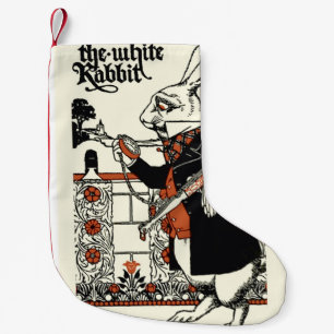 Alice White Rabbit Classic Wonderland Kleiner Weihnachtsstrumpf