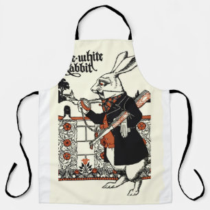 Alice White Rabbit Classic Wonderland Schürze