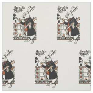 Alice White Rabbit Classic Wonderland Stoff