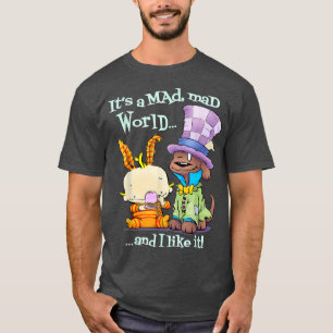 Alice Wonderland Dog Baby lustiger Hund T-Shirt