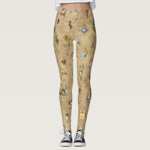 Alice Wunderland Leggings