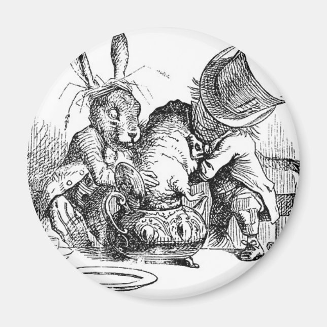 Alice's Adventures in Wonderland Magnet (Vorne)