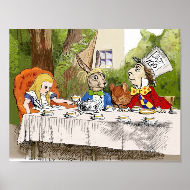 Alice's Adventures in Wonderland Poster (Vorne)