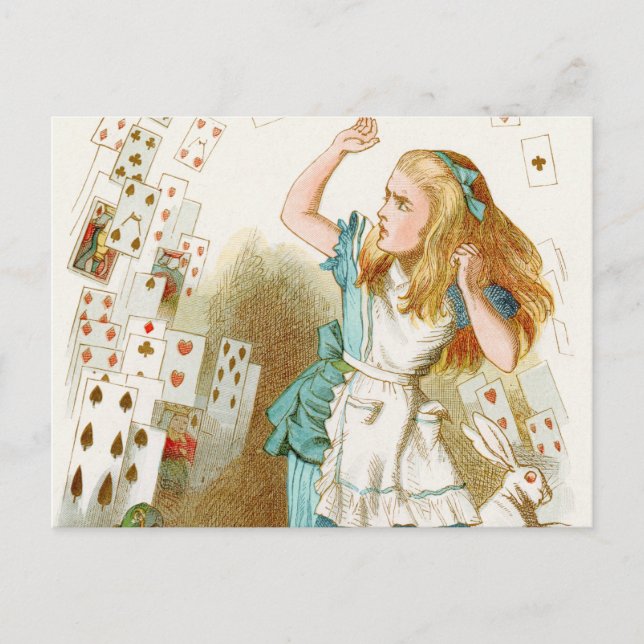 Alice's Adventures in Wonderland Postkarte (Vorderseite)