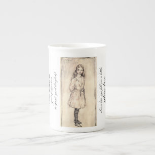 Alice's Adventures in Wonderland Quote Tasse Style