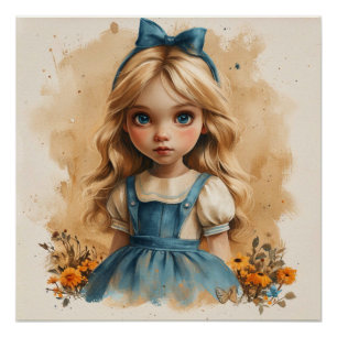 Alices launische Träumerei: Wunderlandlaunen Poster