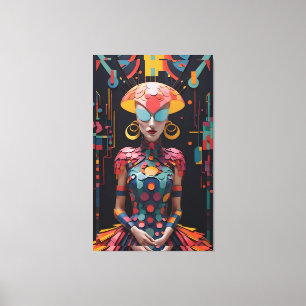 Alice's New Afternoon Tea Party - Ken Gage Art Leinwanddruck