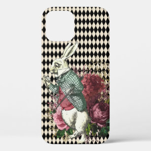 Alice's Rabbit Harlequin Pattern Case-Mate iPhone Hülle