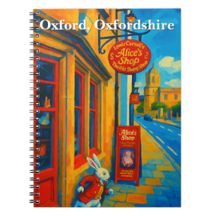 Alice's Shop - Der Old Sheep Shop, Malerei Notizblock