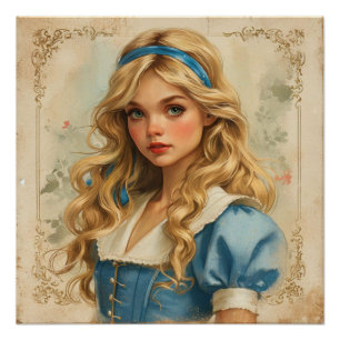 Alices Skurriles Wunderland: Wunderland-Launenhaft Poster