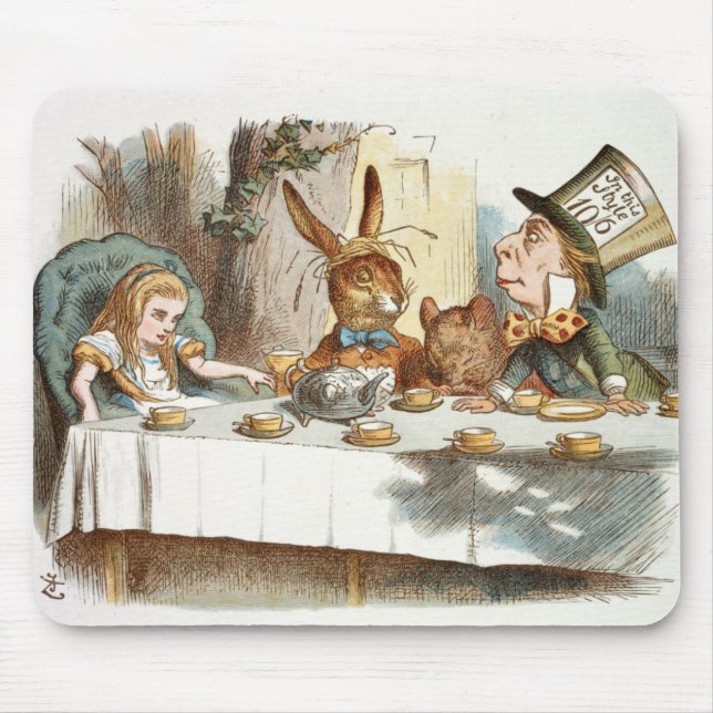 Alice's Tea Party Mousepad (Vorne)