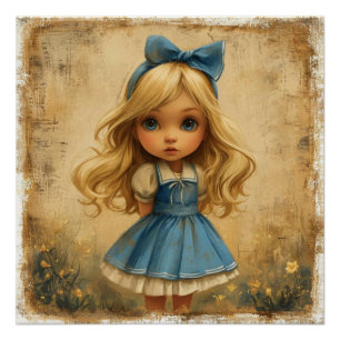 Alice's Whirlwind Adventure: Wonderland Whimsy Poster