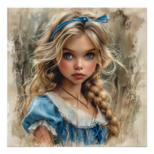 Alice's Wonderland Whirlwind: Wunderland Whimsy Poster