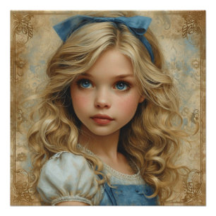 Alices Wunderland Bliss: Wunderland Whimsy Poster