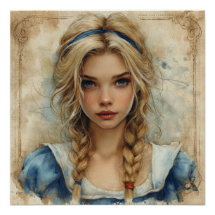 Alices Wunderland Magie: Wunderland Launenhaftigke Poster