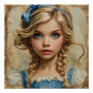 Alice's Wunderland Reverie: Wunderland Whimsy Poster