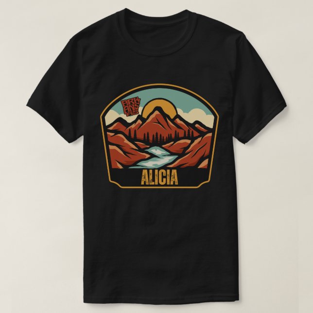Alicia, Arkansas T - Shirt (Design vorne)