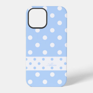 Alicia - Benutzerdefinierter Name Punkte Blau iPho iPhone 12 Pro Hülle