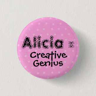Alicia = kreativ, Genie Button