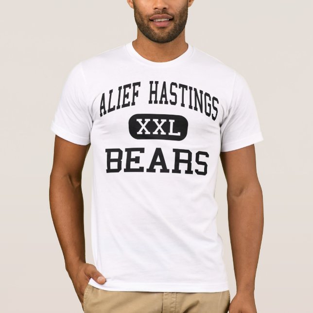 Alief Hastings - Bären - hoch - Houston Texas T-Shirt (Vorderseite)