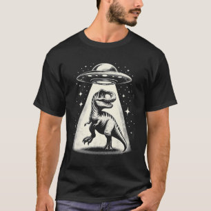 Alien Abduction Dinosaur T-Shirt