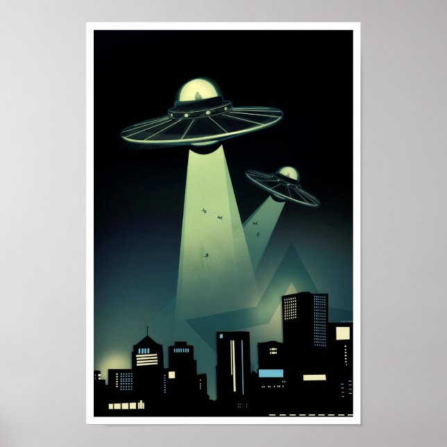 Alien Abduction Poster (Vorne)
