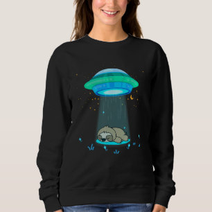 Alien Abduction Shirt Geschenk UFO Raumschiff Slot