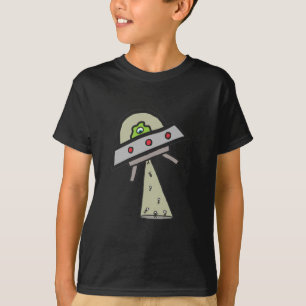 Alien Abduction UFO Flying Saucer T-Shirt