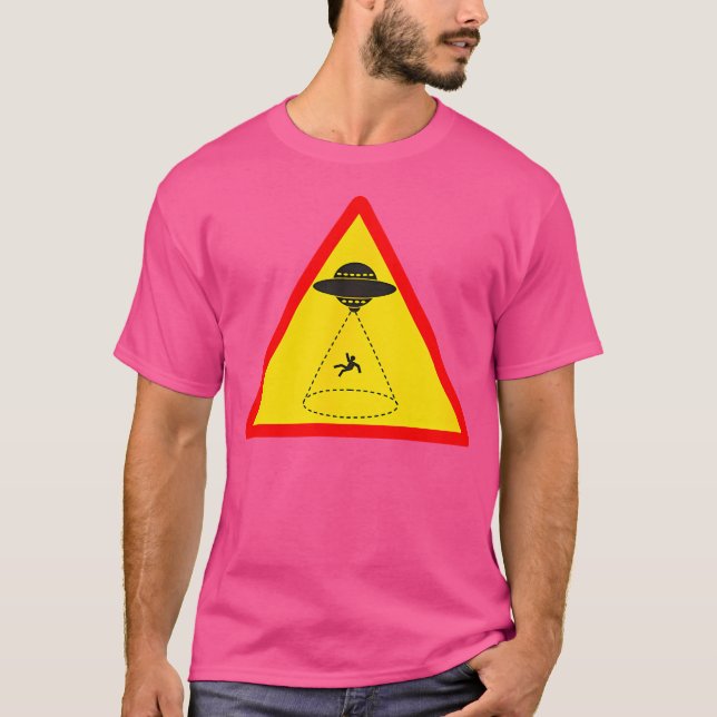 Alien Abduction Ufo T-Shirt (Vorderseite)