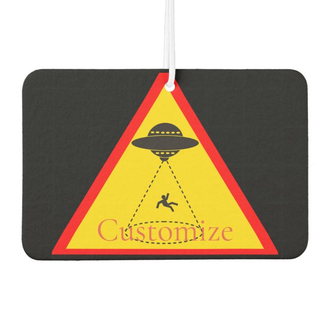 Alien Abduction UFO Thunder_Cove Autolufterfrischer (Vorderseite)