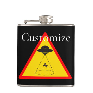 Alien Abduction UFO Thunder_Cove Flachmann