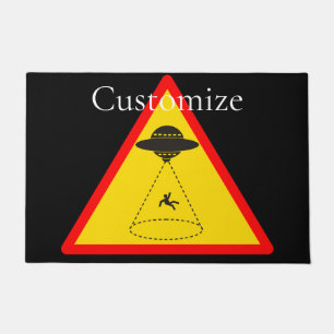 Alien Abduction UFO Thunder_Cove Fußmatte