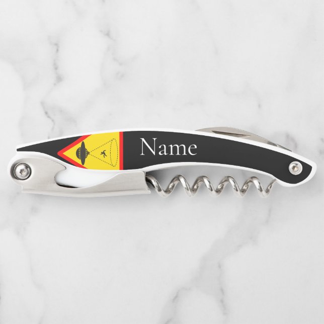 Alien Abduction UFO Thunder_Cove Kellnermesser (Vorderseite)