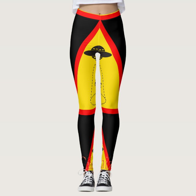 Alien Abduction UFO Thunder_Cove Leggings (Vorderseite)