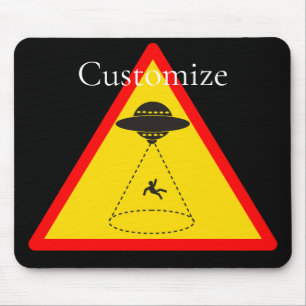 Alien Abduction UFO Thunder_Cove Mousepad