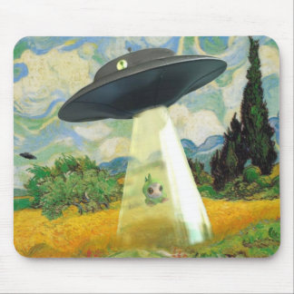 Alien-Abduktion Mousepad