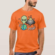Alien All MIne Herren Basic T-Shirt