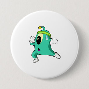 Alien als Runner Button