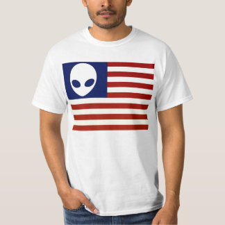 Alien-Amerikaner-T - Shirt